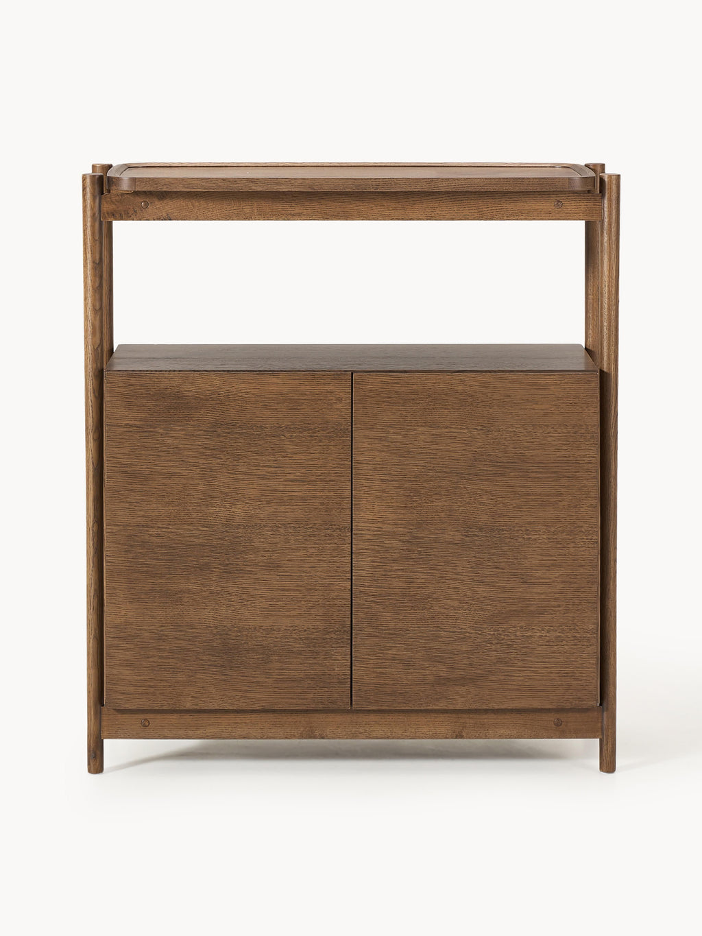 Libby Wood-Highboard — Brown