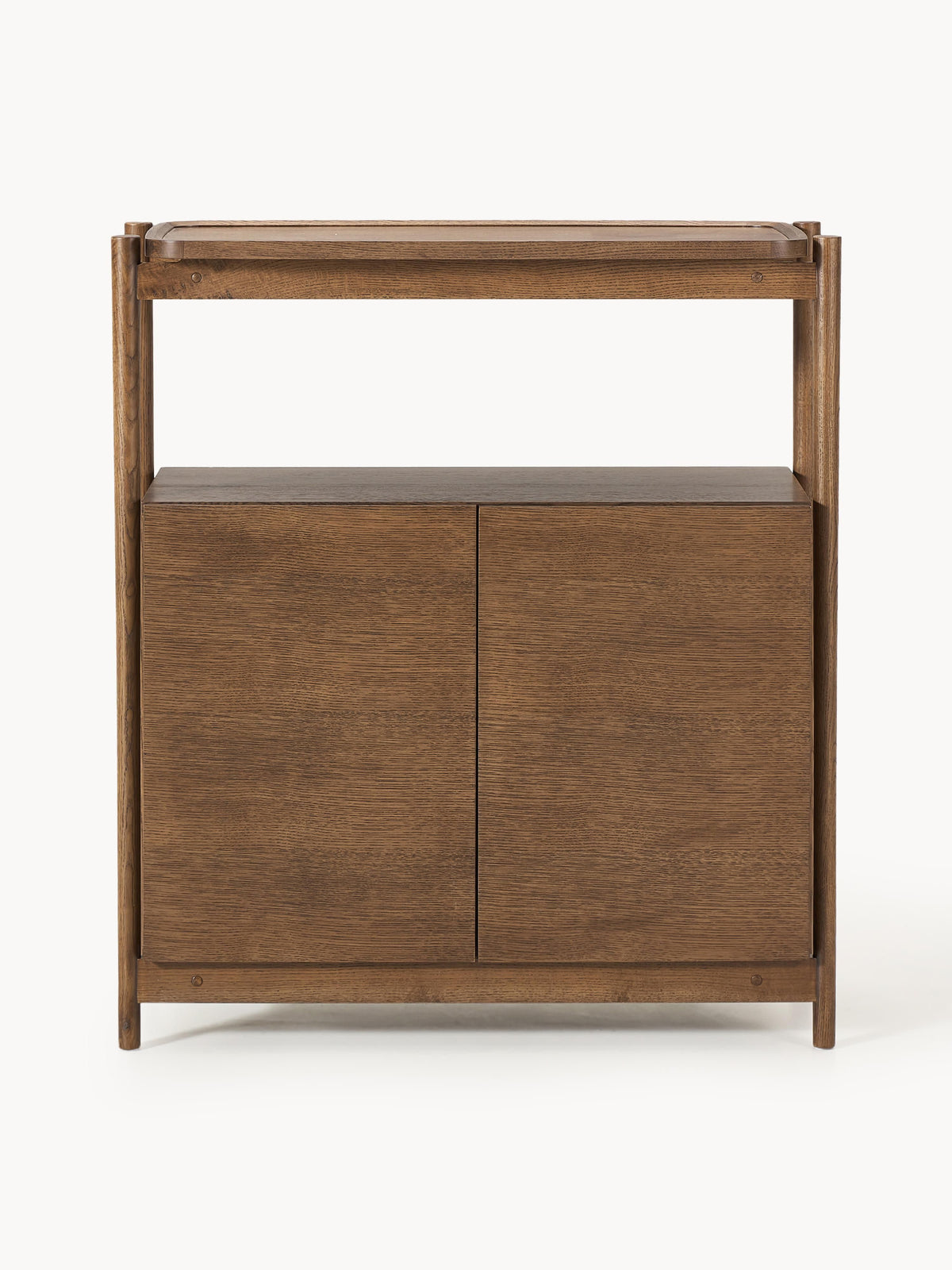Libby Wood-Highboard — Brown