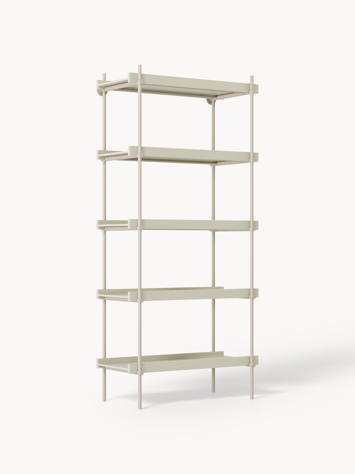 Rio Tall Shelving Unit — Off-White
