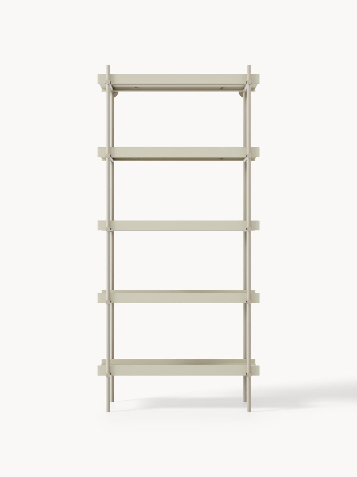Rio Tall Shelving Unit — Off-White