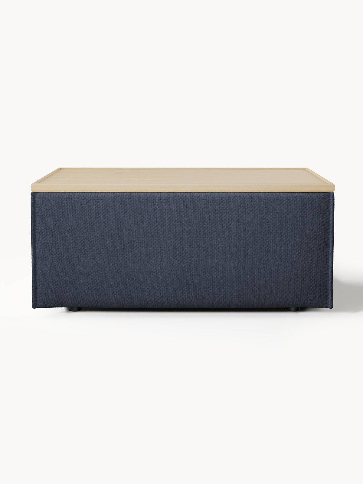 Lennon Sofa Ottoman with Storage — Storm Grey