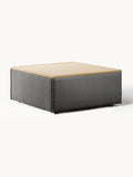 Lennon Sofa Ottoman with Storage — Iron Grey