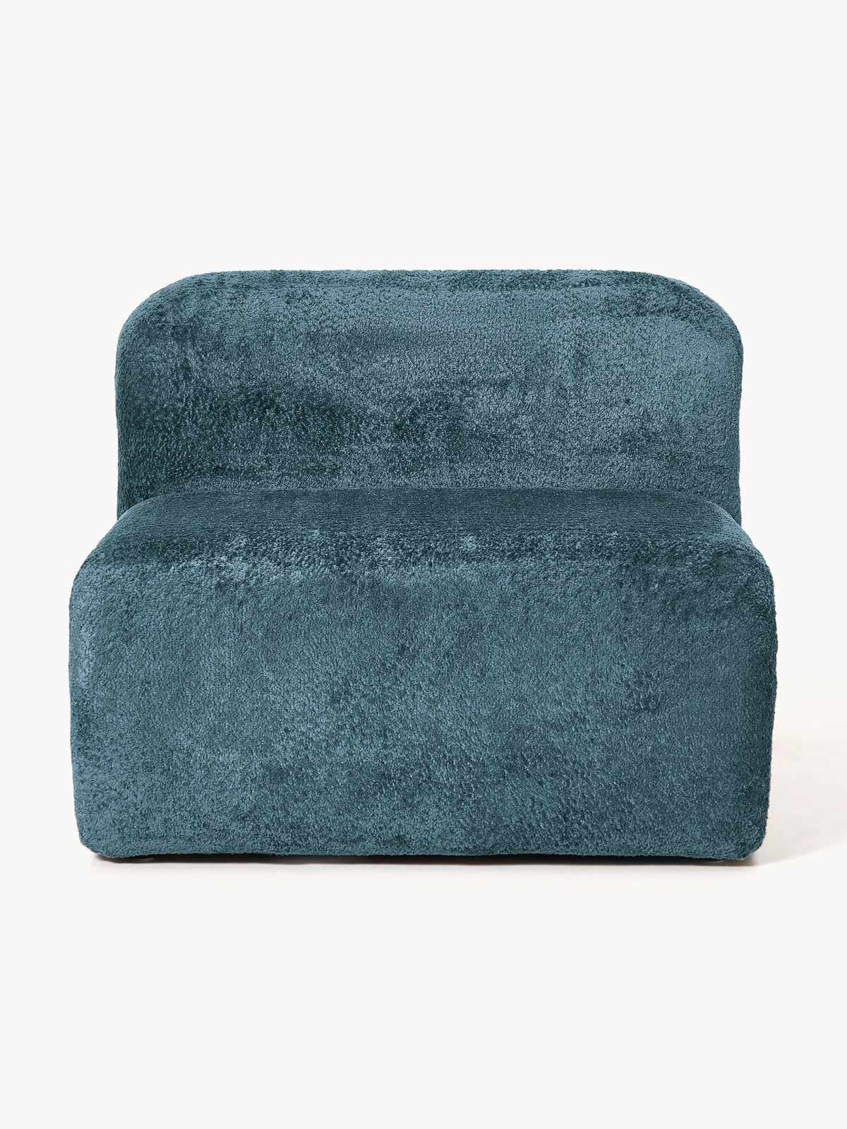 Wolke Teddy Bouclé Middle Module — Petrol