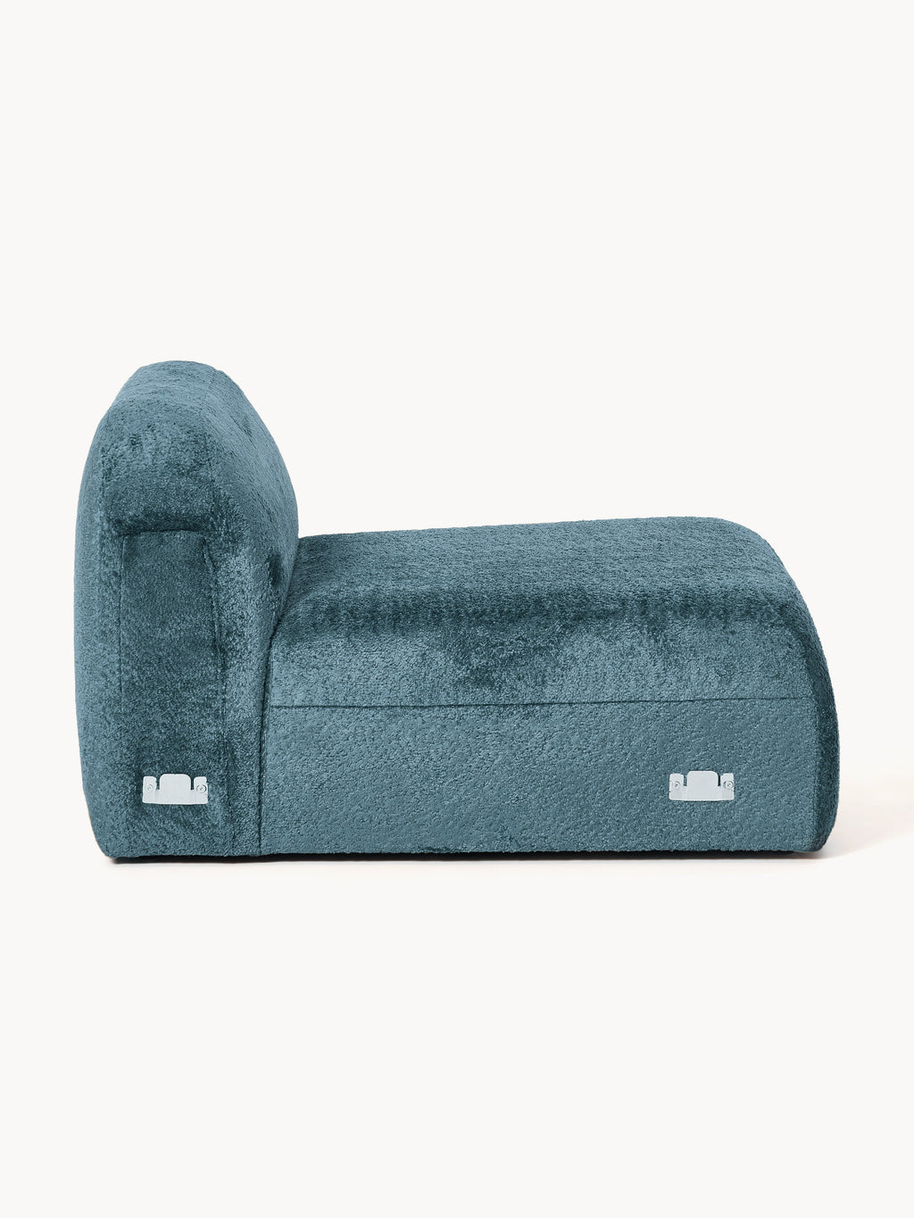 Wolke Teddy Bouclé Middle Module — Petrol