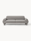 Lilo Bouclé Sofa (3-seater) — Grey