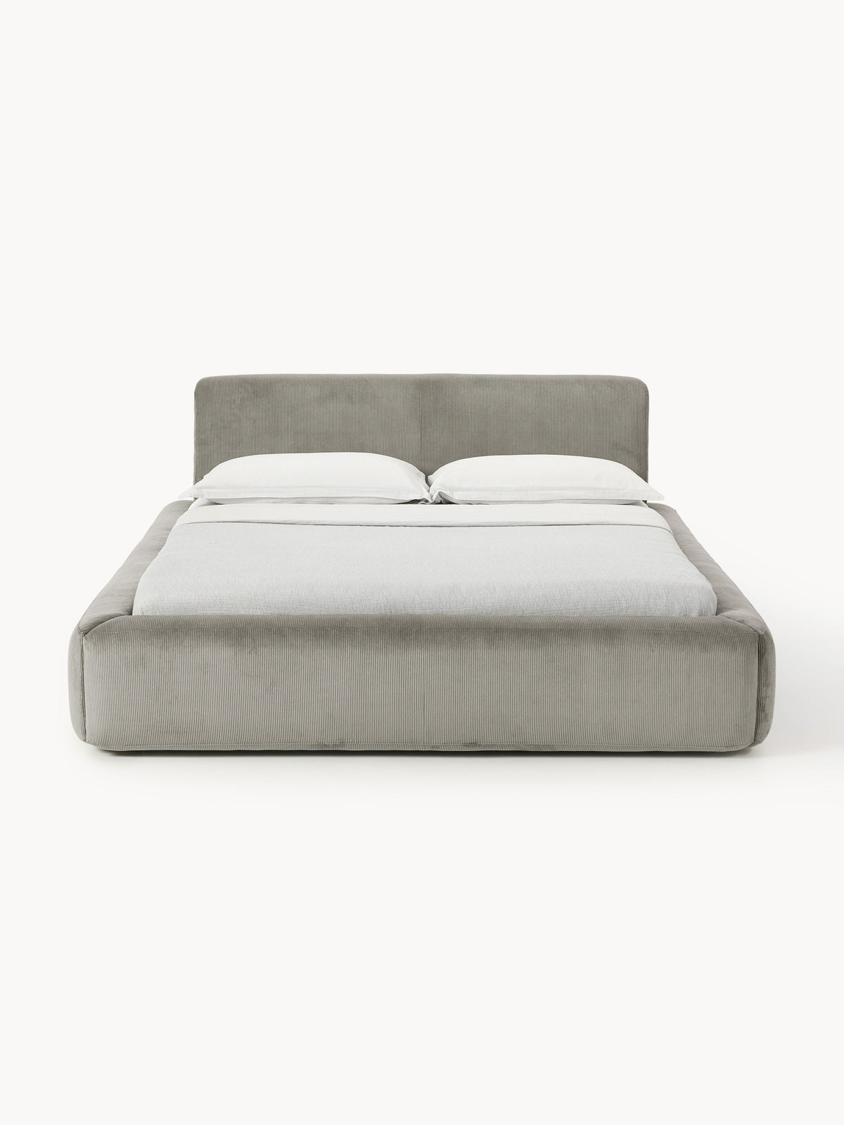 Melva Upholstered Bed — Lilac