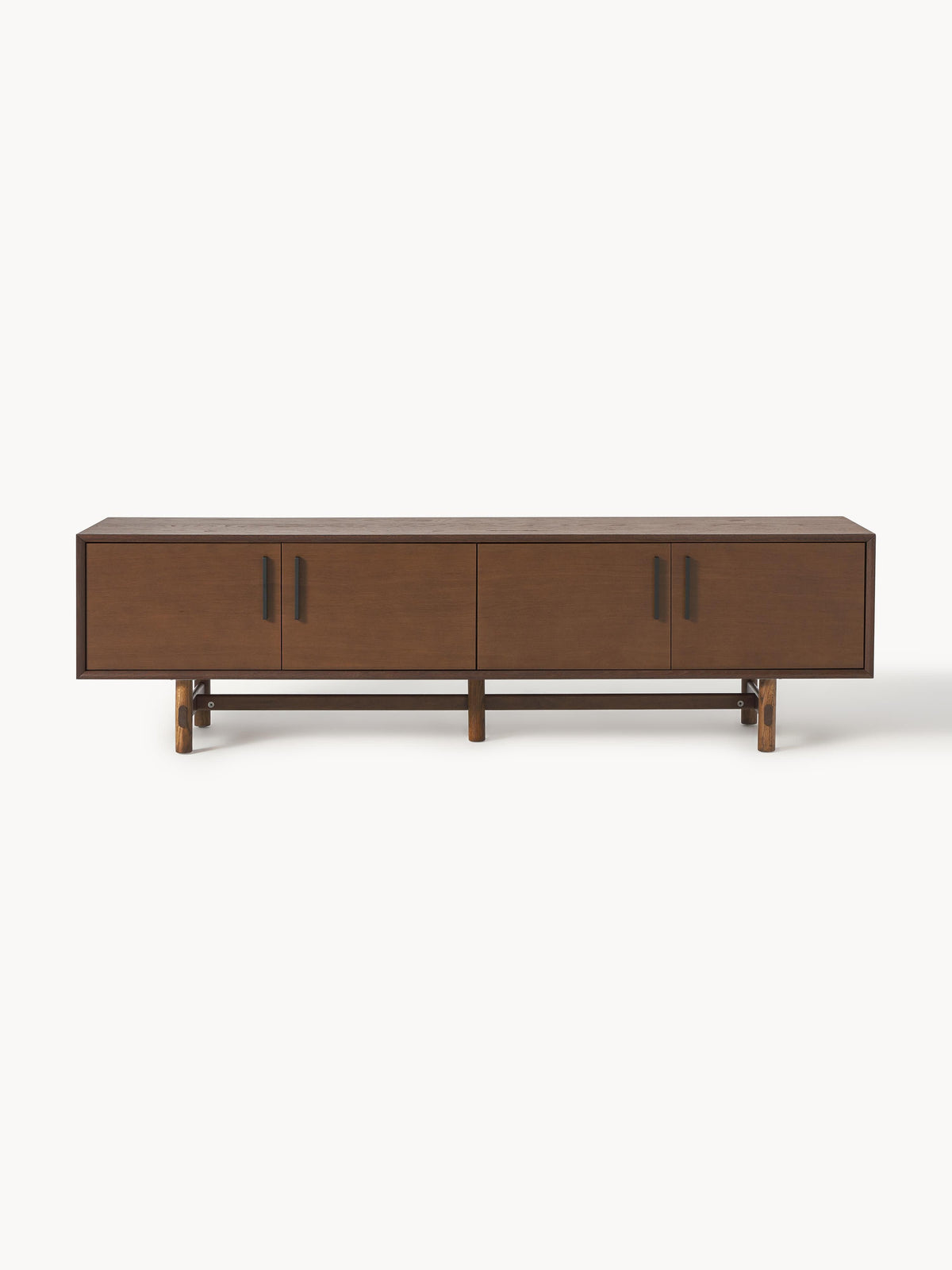 Diana Lowboard in Oak — Dark Grey