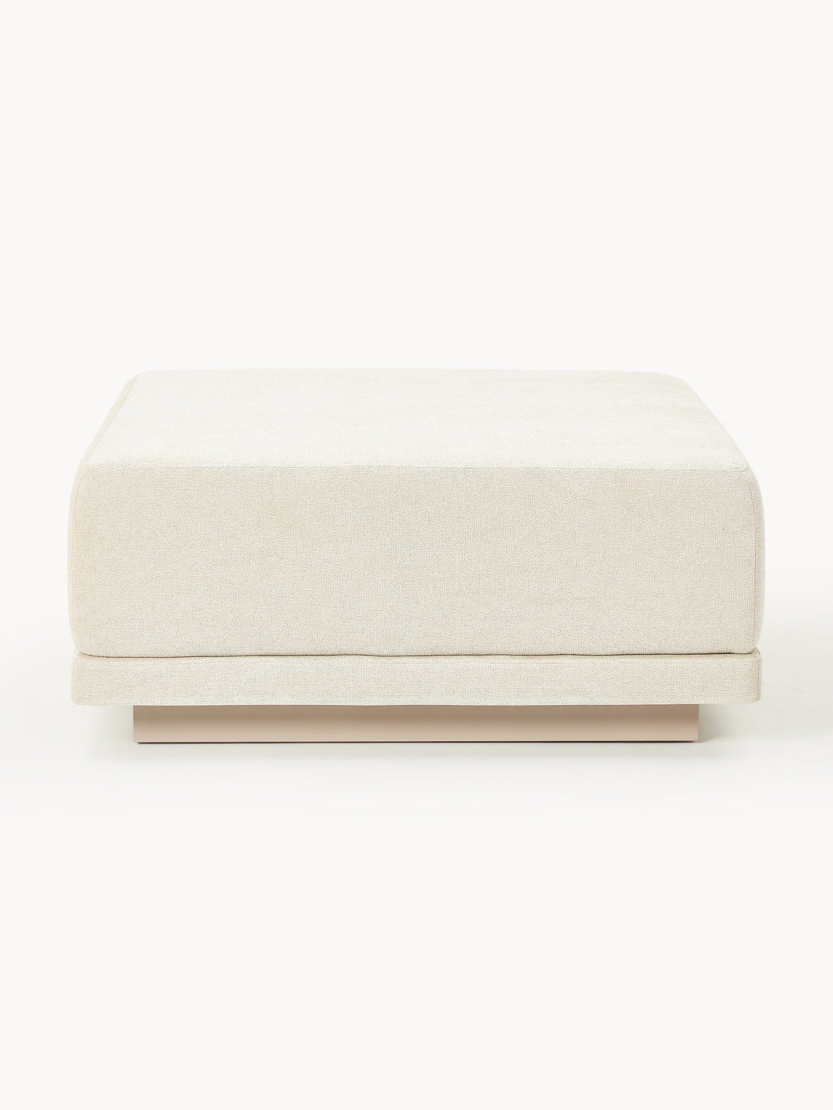 Colin Sofa-Ottoman — Blush