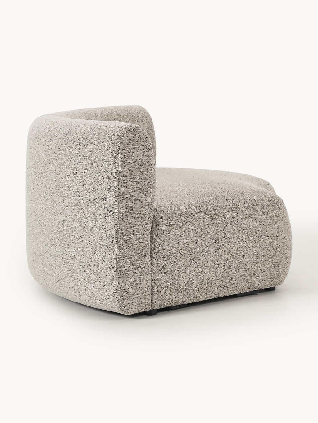 Sofia Round Bouclé Corner Module — Oatmeal