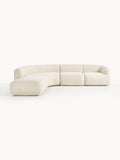 Sofia Modular Teddy-Corner Sofa (4-seater) — Off-White