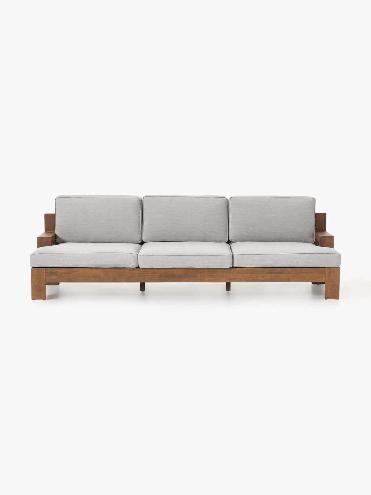 Joshua Garden Lounge Sofa (3-seater) in Acacia — Oatmeal