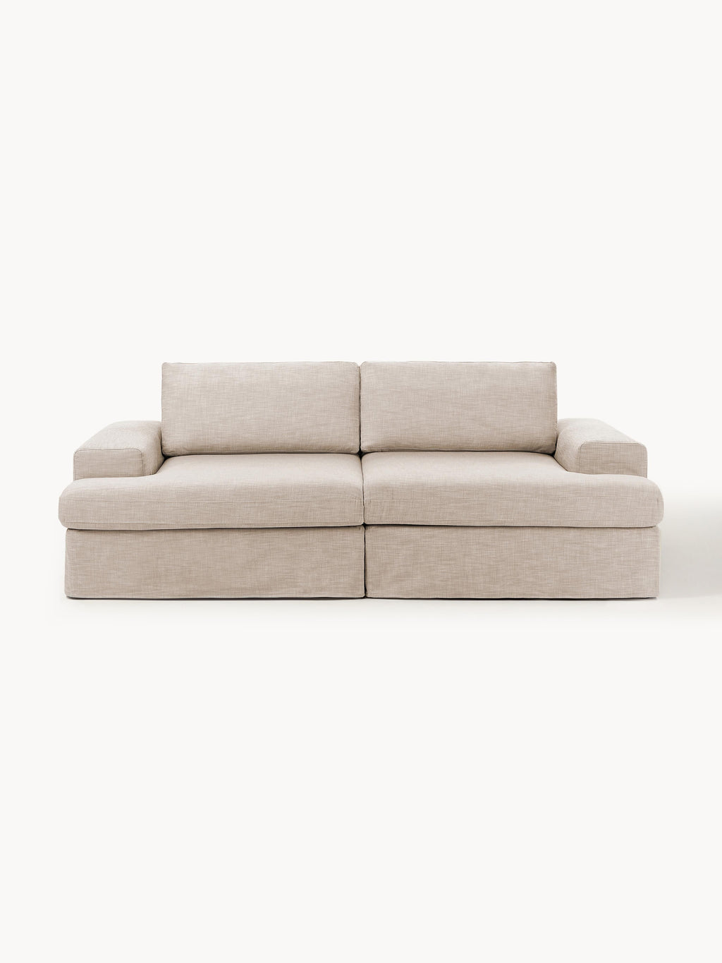 Russell Modular Sofa (3-seater) with removable covers — Oatmeal
