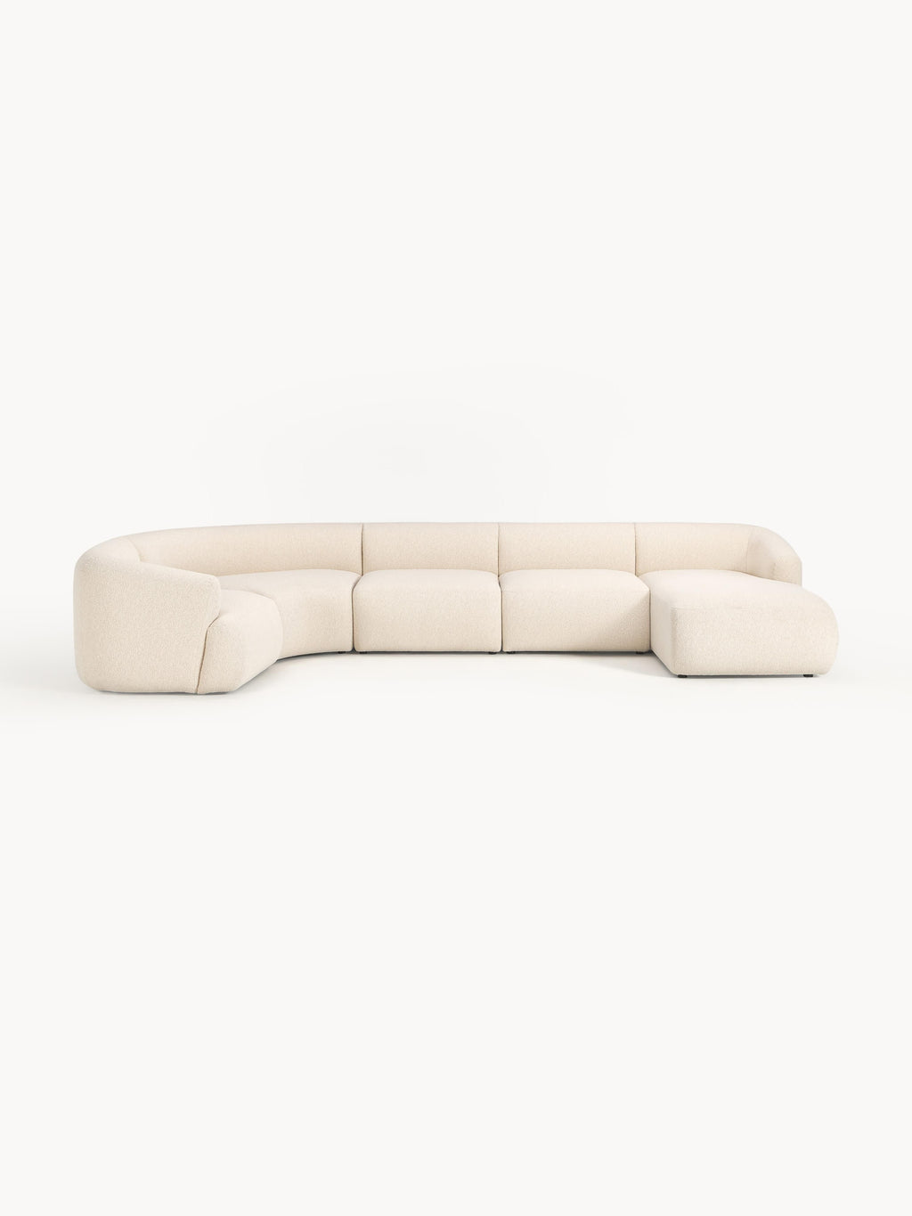 Sofia Modular Bouclé XL Sofa — Ivory