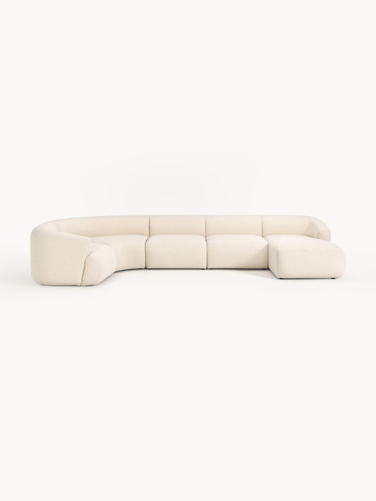 Sofia Modular Bouclé XL Sofa — Ivory