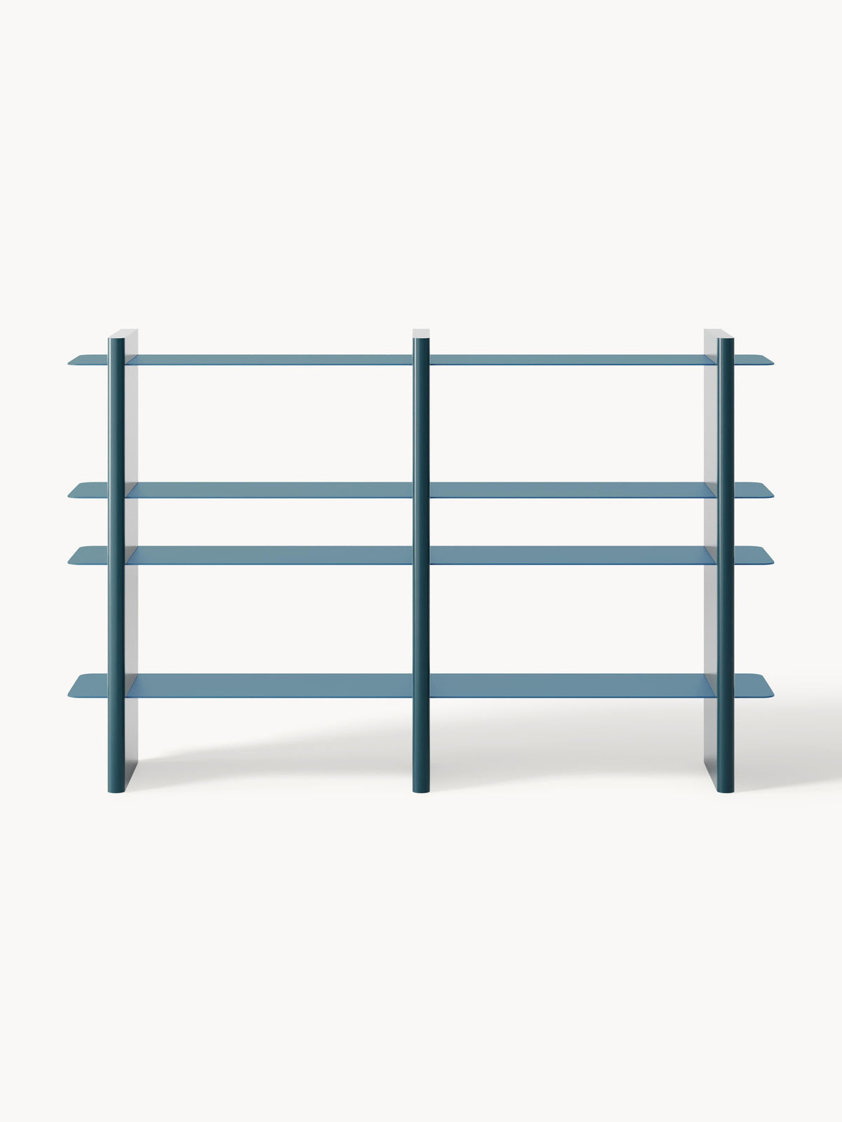 Rami Shelving Unit with Metal Elements — Fawn