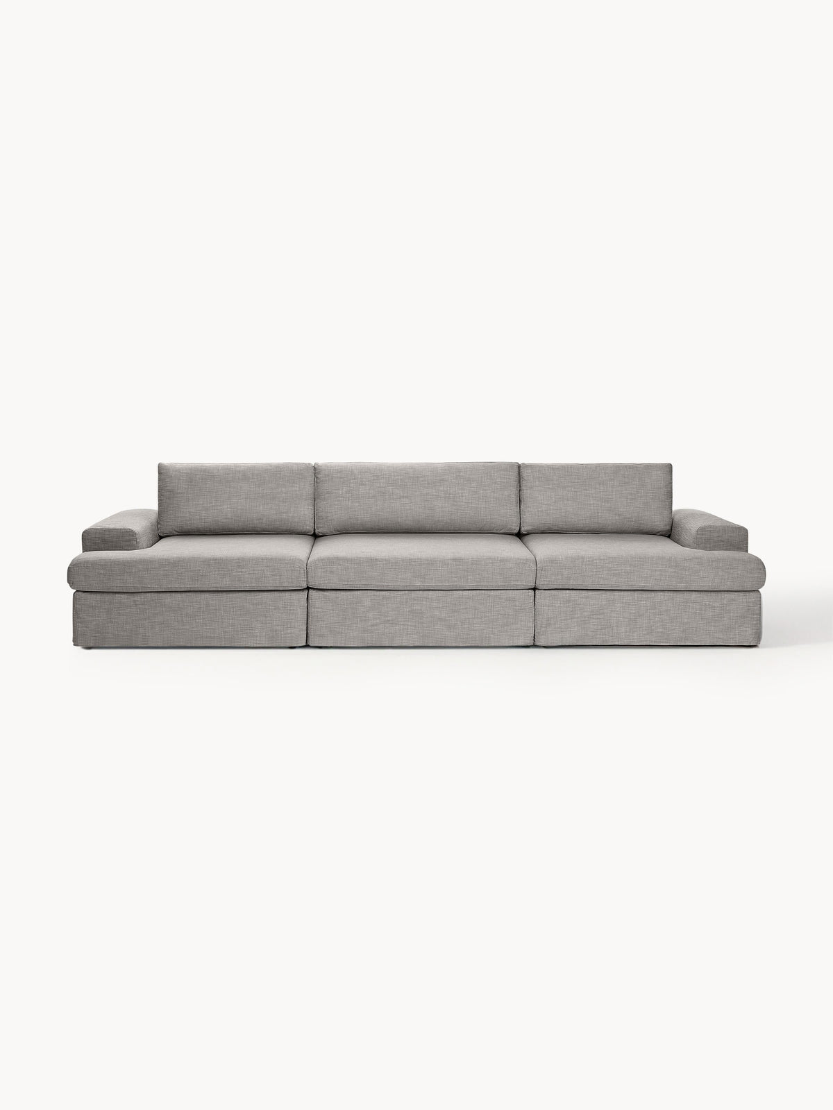 Russell Modular Sofa (4-seater) with removable covers — Grey