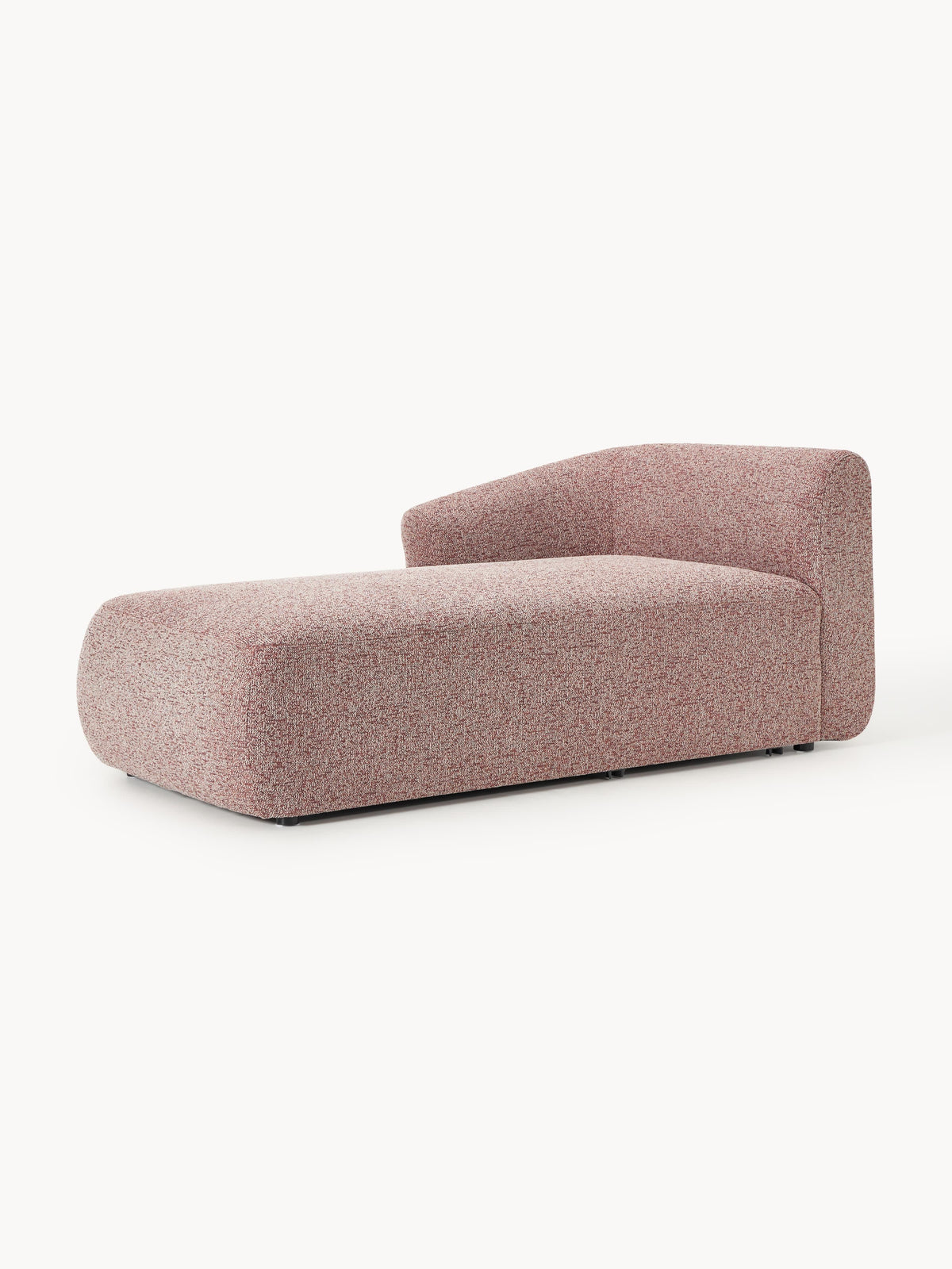 Sofia Bouclé-Chaise-Corner Module — Taupe