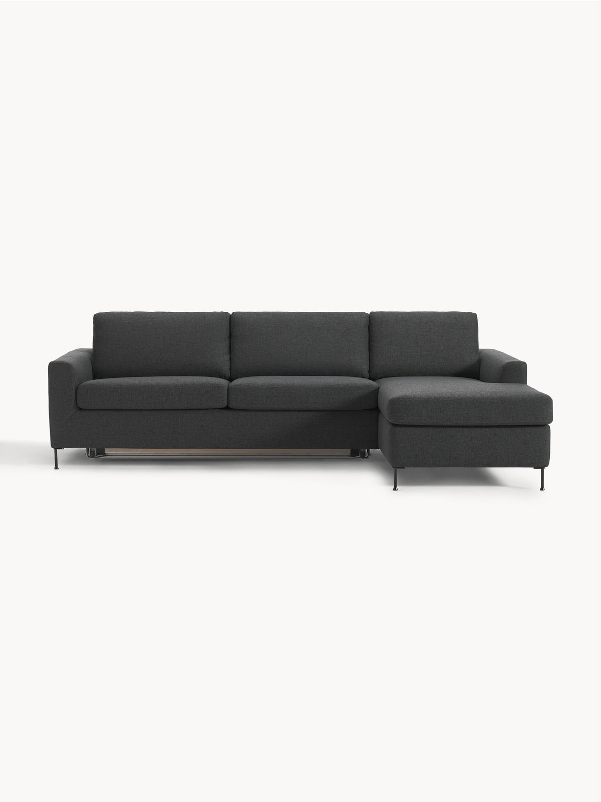 Cucita Sofa Bed (3-seater) with Mattress — Anthracite