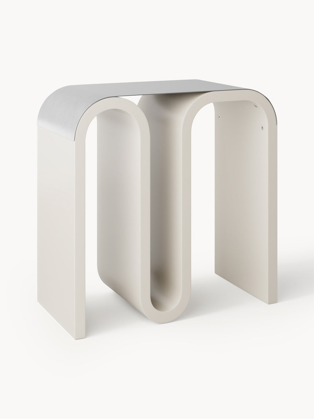 Melek Console Table — Light Grey