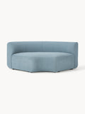 Sofia Round Bouclé Corner Module — Grey