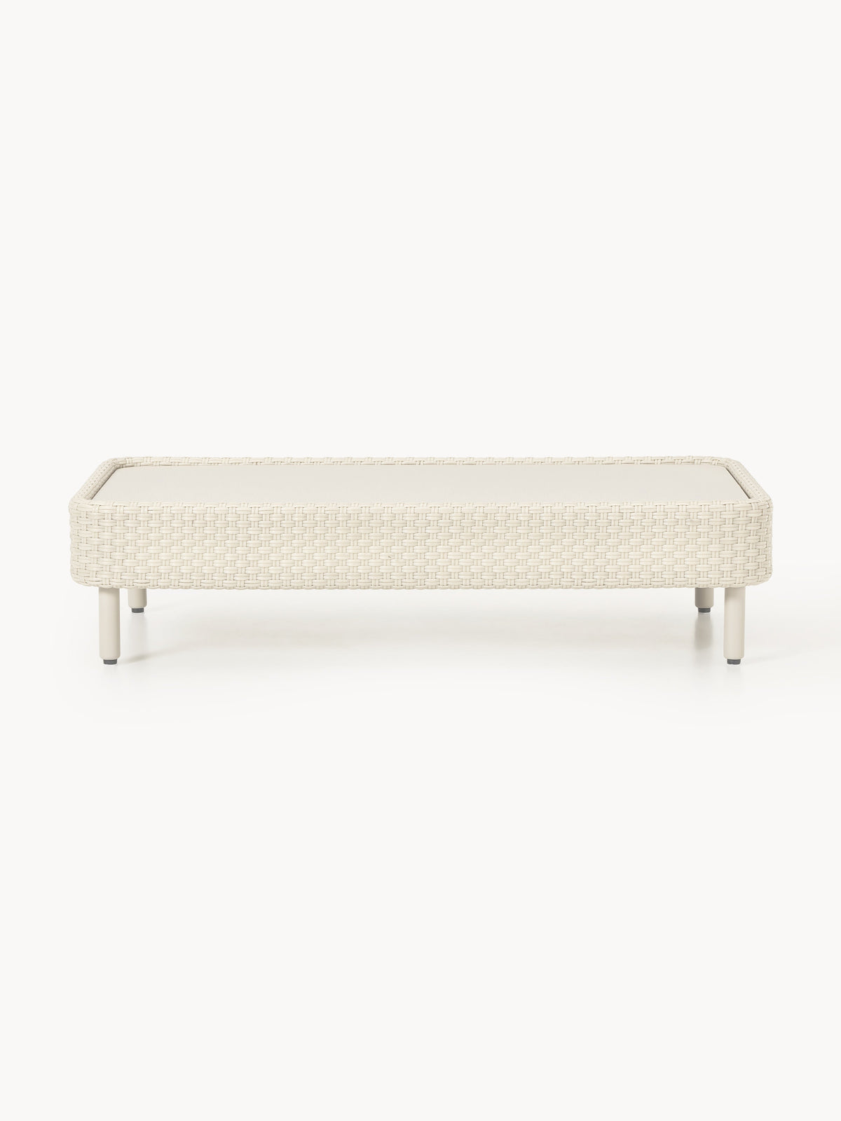 Hani Garden Coffee Table with Protective Cover — Off-White