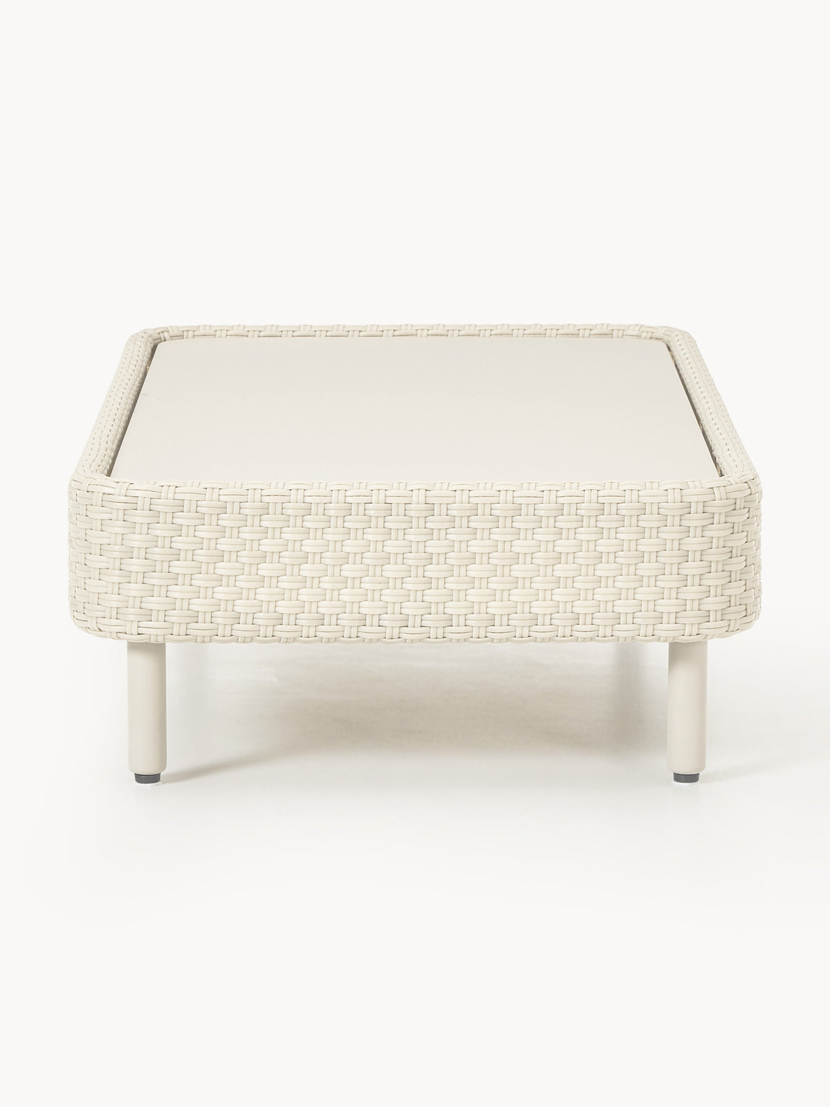 Hani Garden Coffee Table with Protective Cover — Off-White