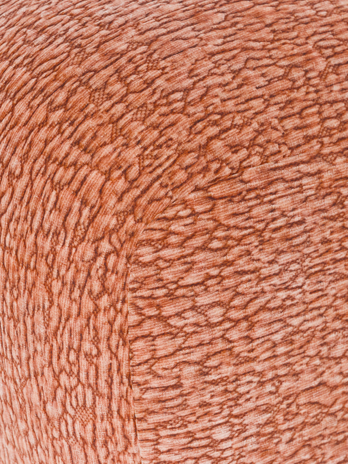 Wolke Tall Sofa Ottoman — Terracotta