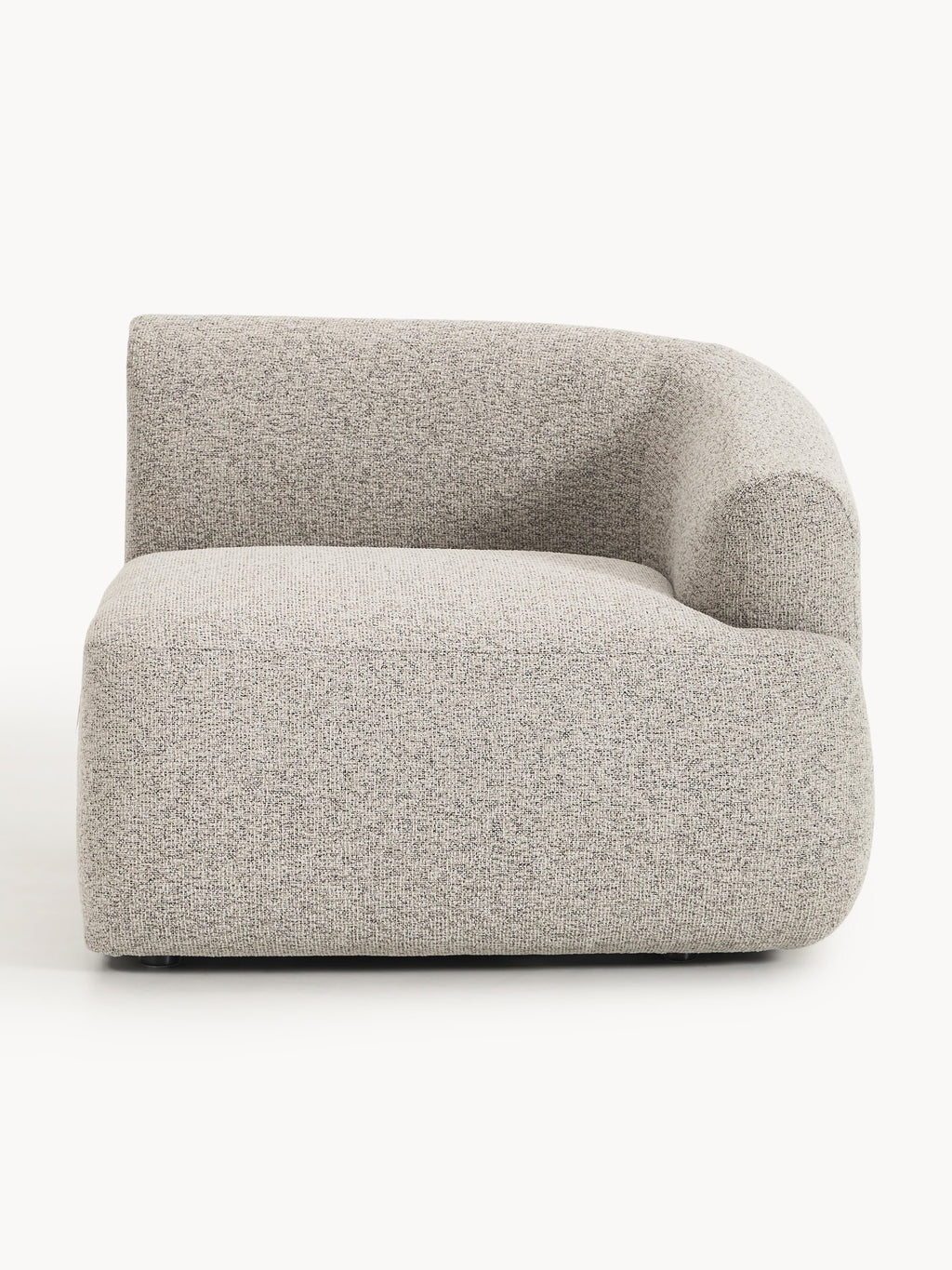 Sofia Bouclé Corner Module — Oatmeal