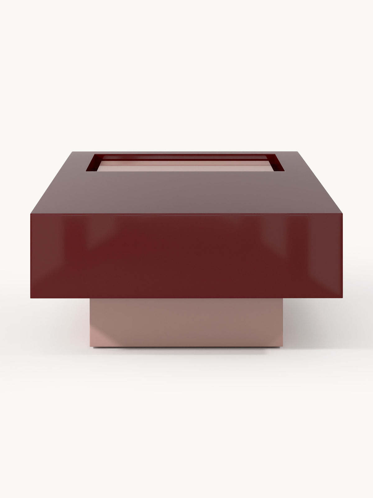 Alessa Coffee Table with Storage, B 120 cm — Dark Grey