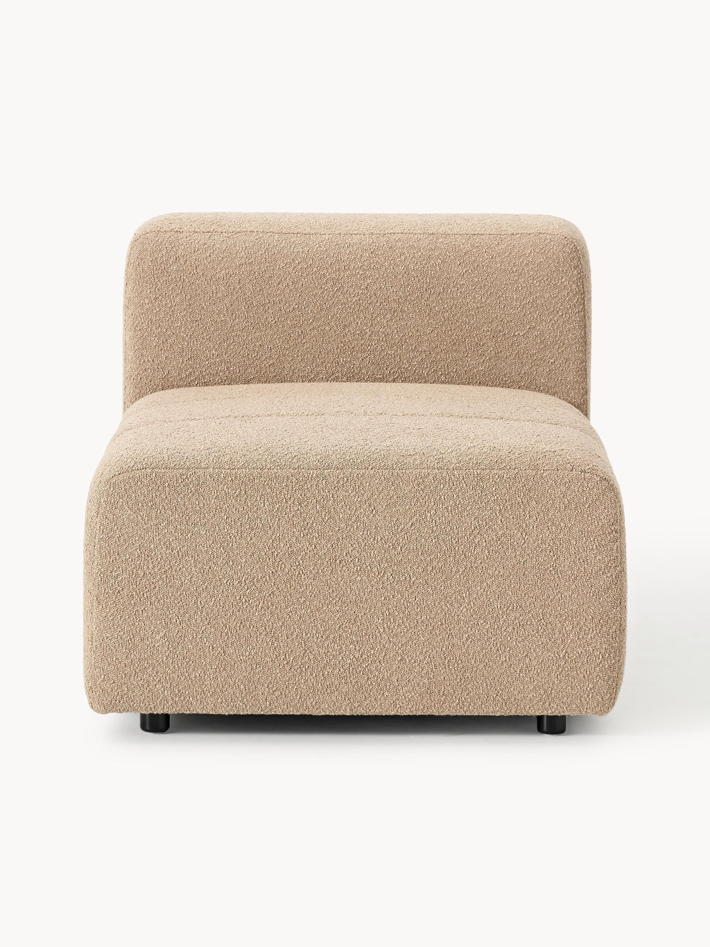 Lena Bouclé Middle Module — Warm Grey