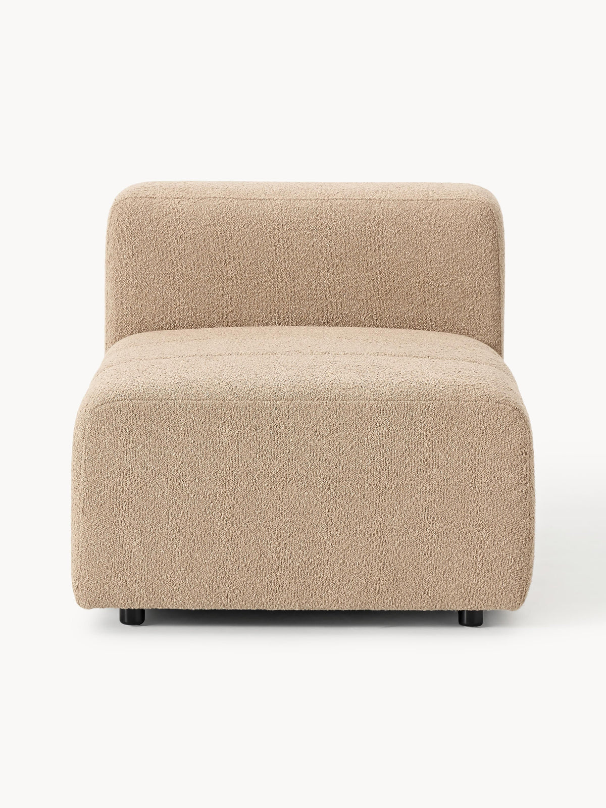 Lena Bouclé Middle Module — Warm Grey