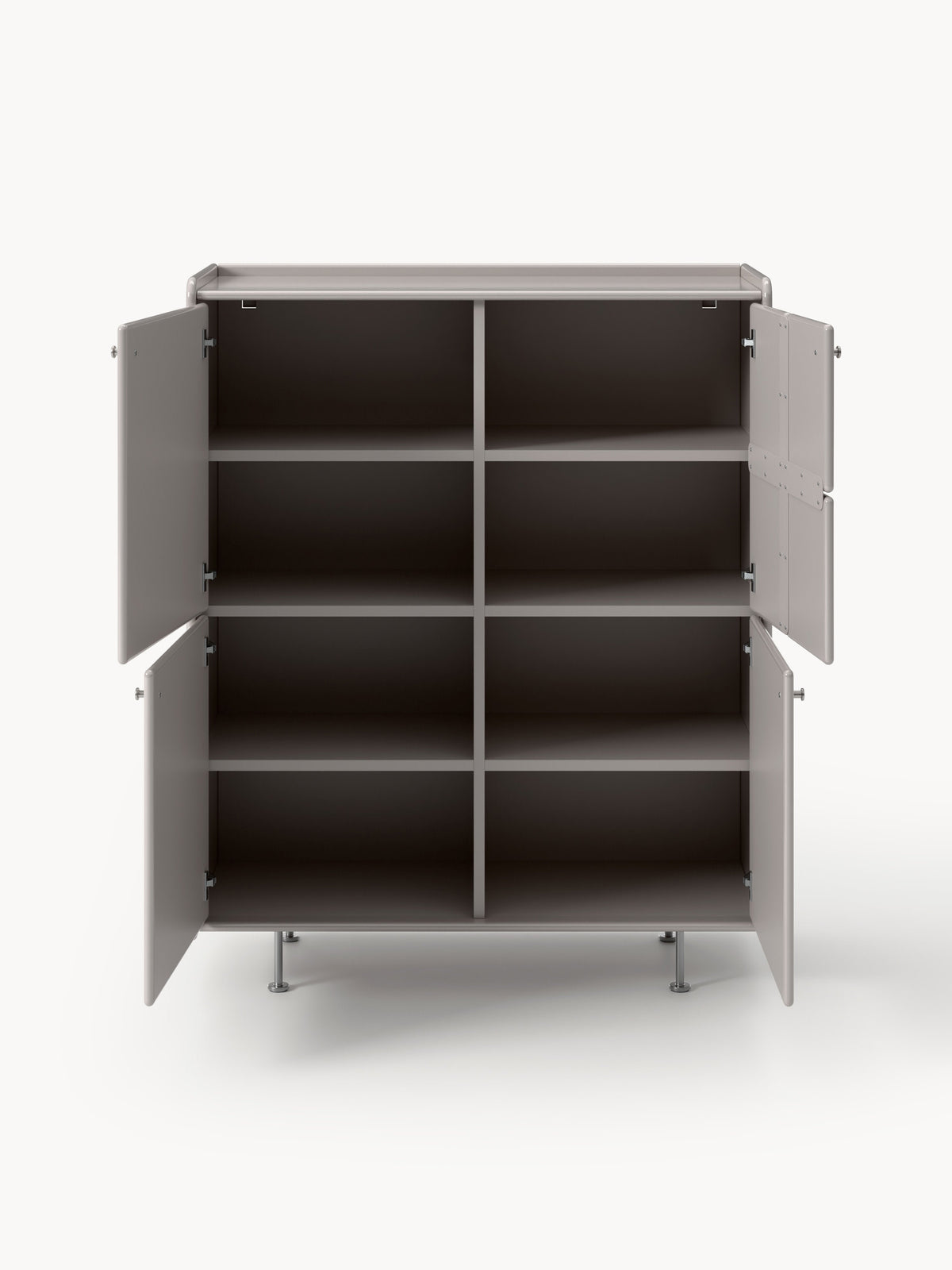 Coya Highboard — Taupe