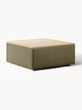 Lennon Sofa Ottoman with Storage — Moss Green