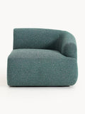 Sofia Bouclé Corner Module — Dark Grey