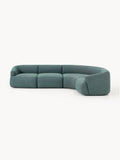Sofia Modular Bouclé Corner Sofa (4-seater) — Teal