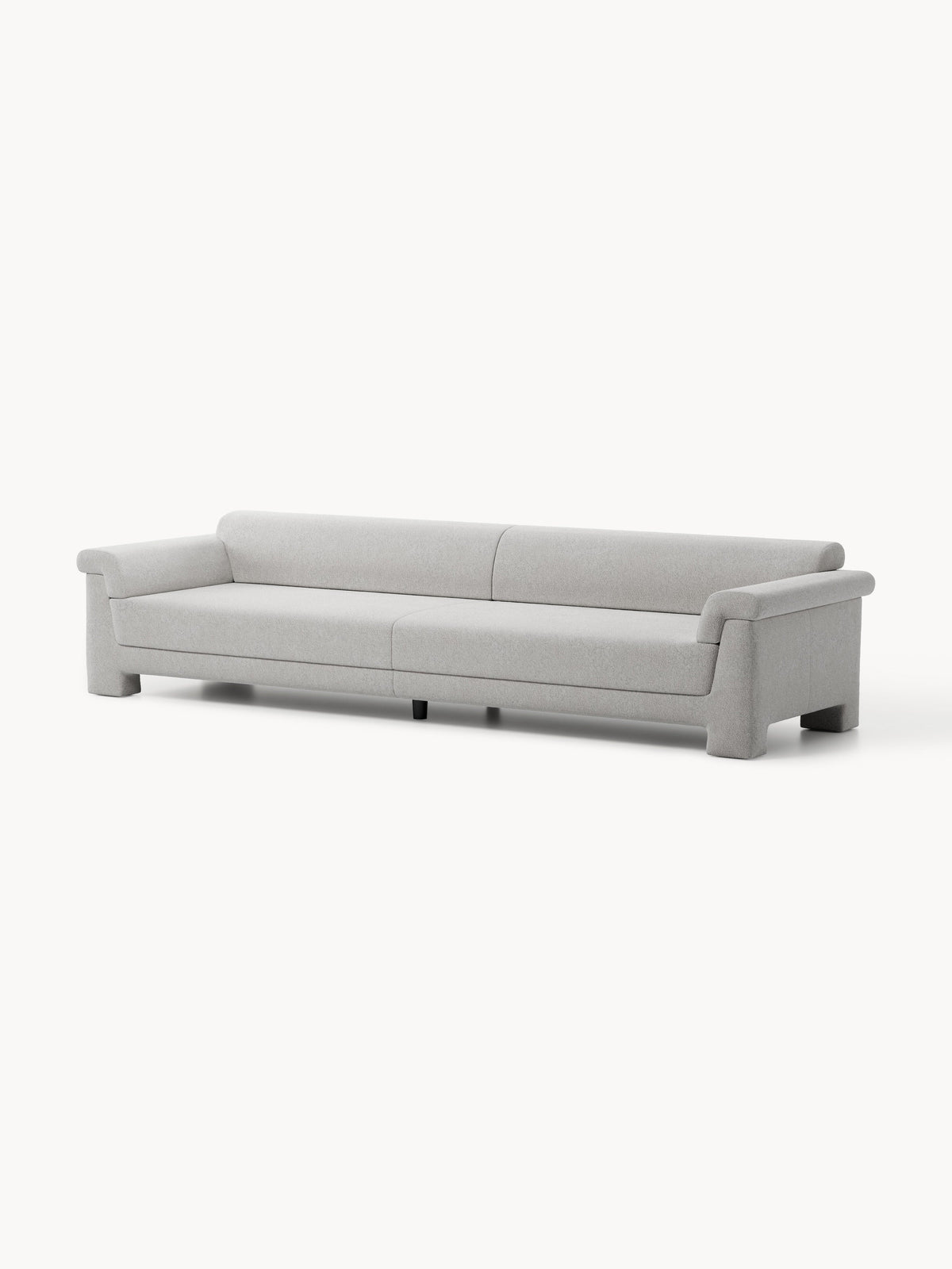 Atlas Bouclé Sofa (4-seater) — Lilac