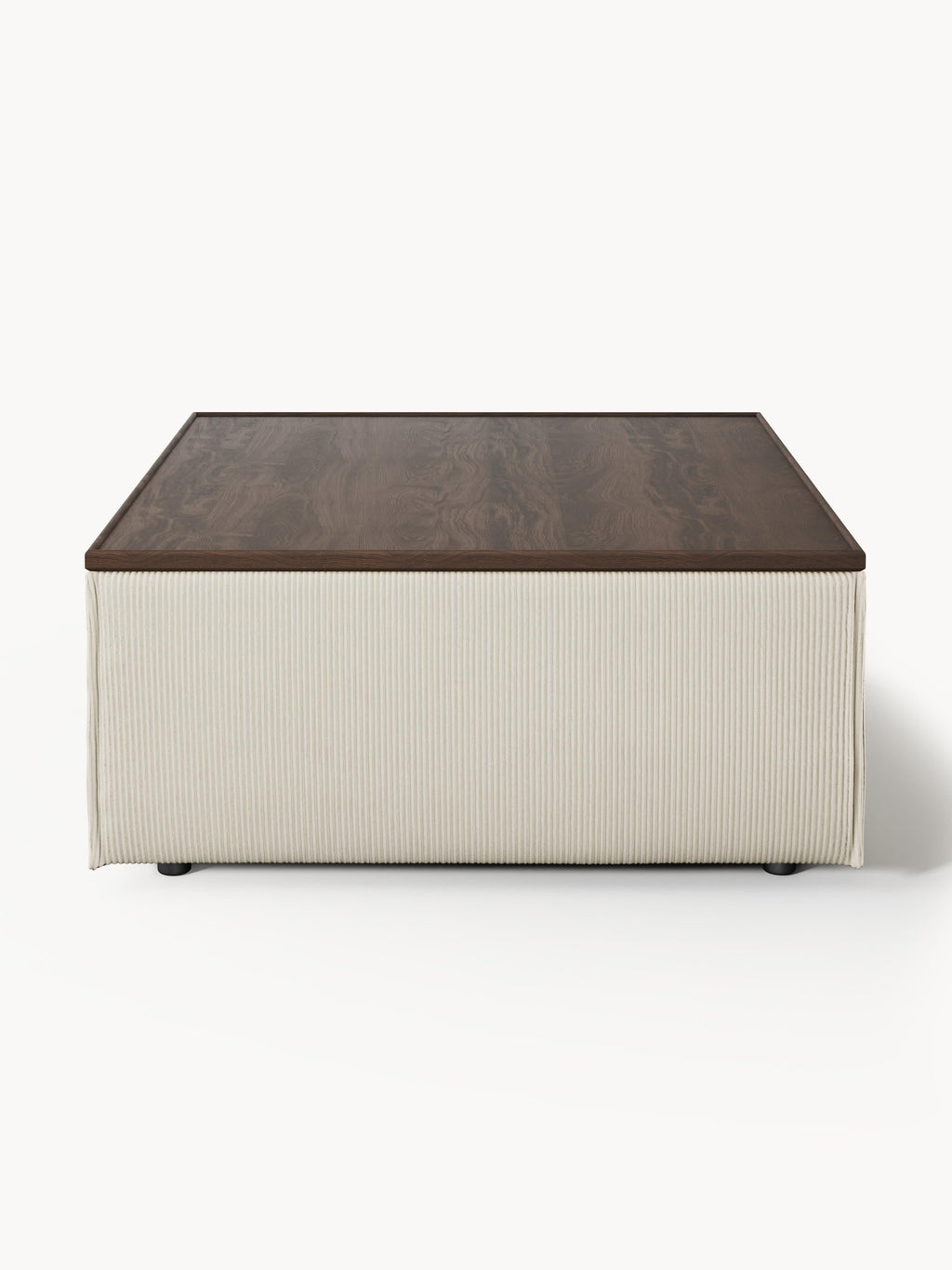 Lennon Sofa Ottoman in Corduroy with Storage — Eucalyptus