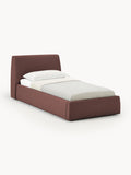 Cloud Single Bed — Warm Grey