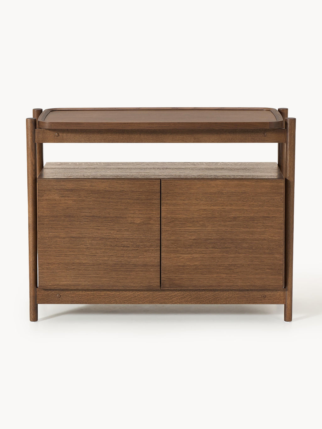 Libby Wooden Sideboard — Brown