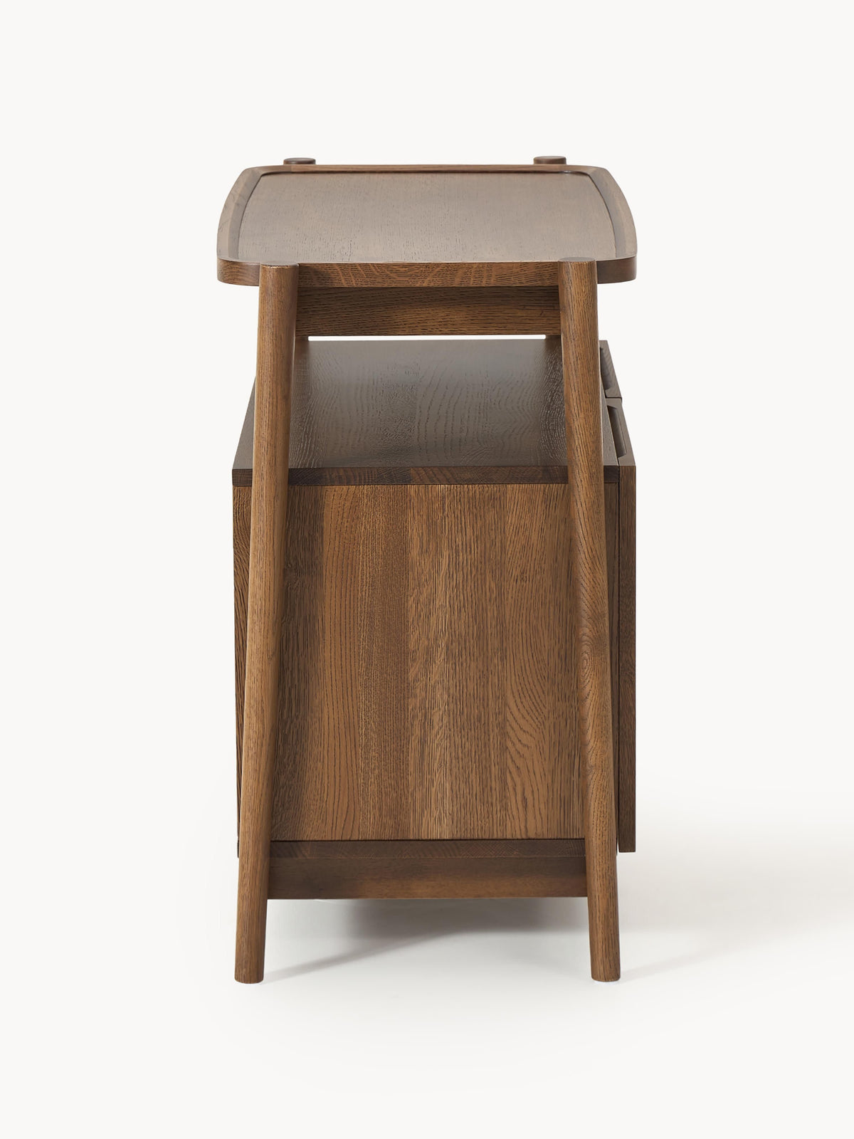 Libby Wooden Sideboard — Brown