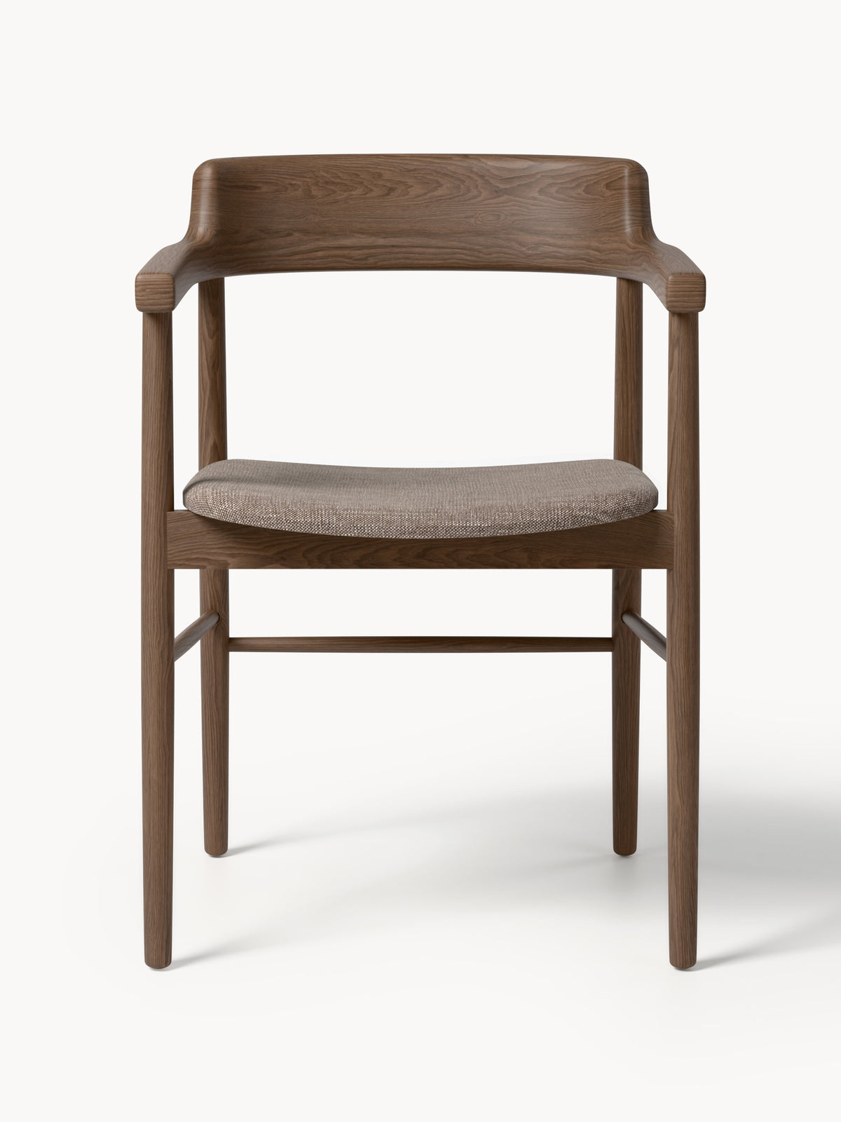 Bohr Armchair in Oak — Olive