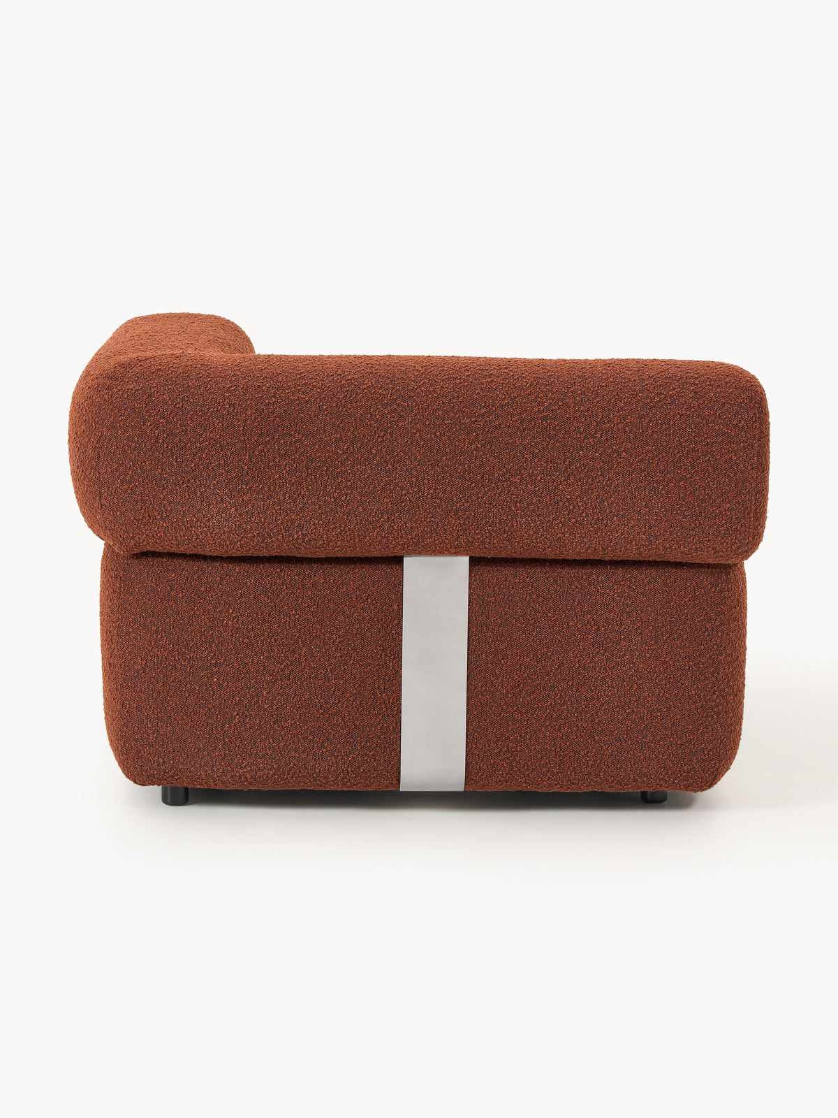 Anton Bouclé Corner Module — Burgundy