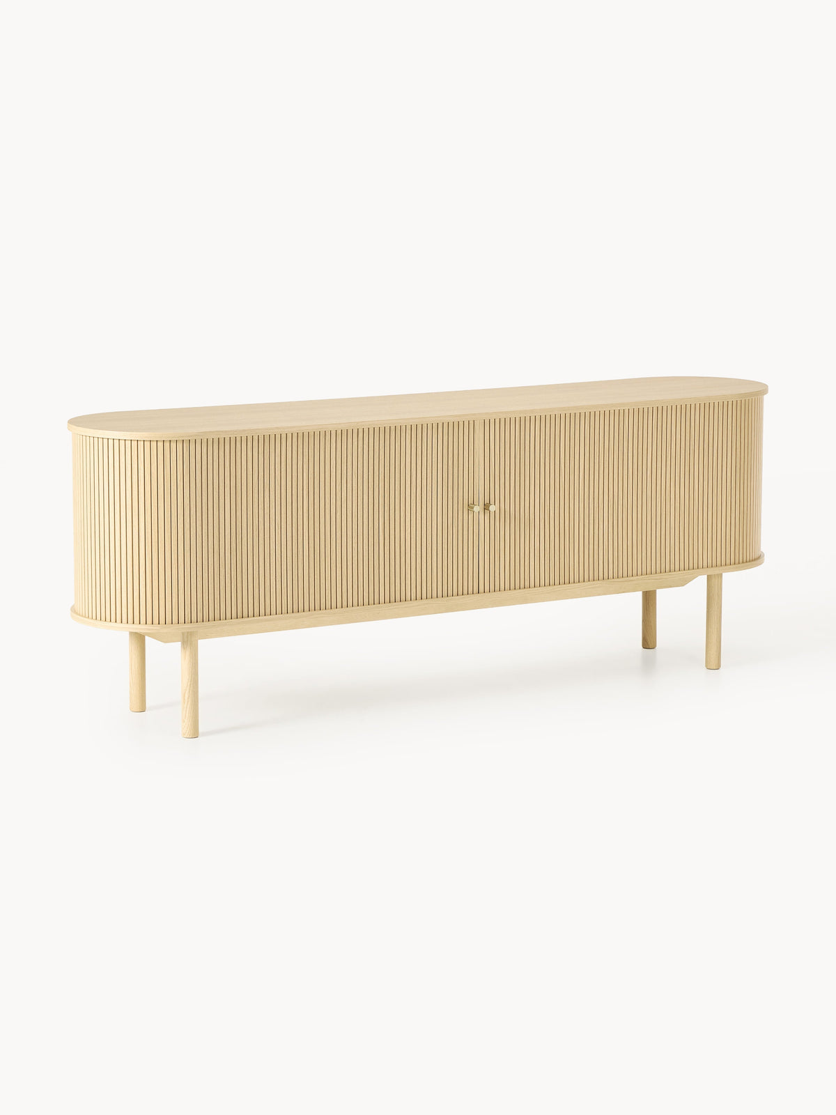 Calary XL Sideboard with Fluted Front — Sand