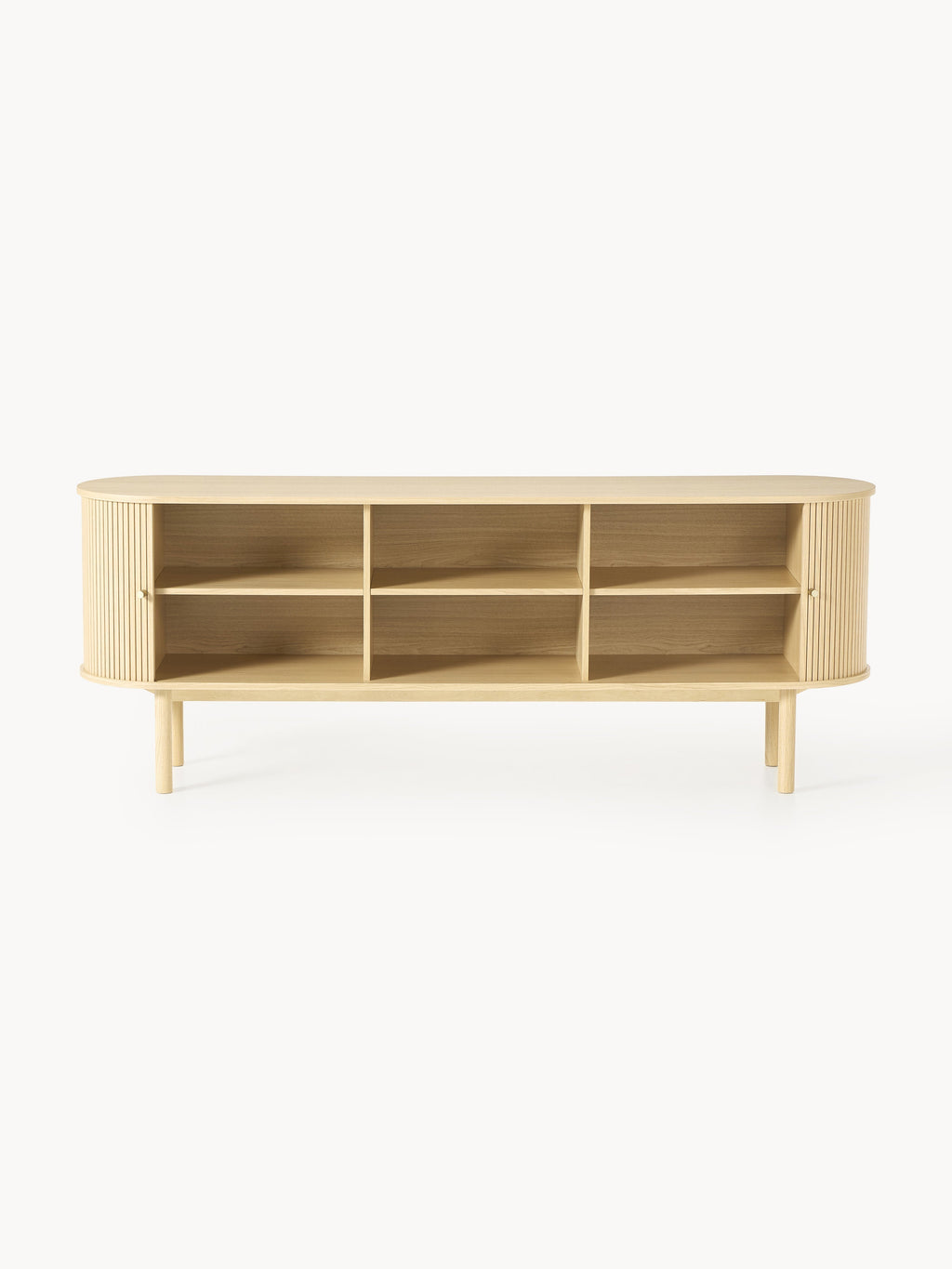 Calary XL Sideboard with Fluted Front — Sand