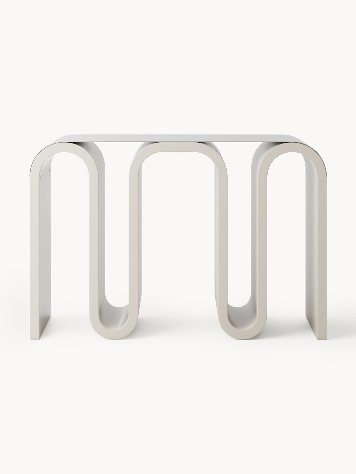 Melek Console Table — Pearl Grey