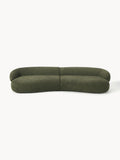 Alba Sofa (4-seater) in Teddy Bouclé — Green