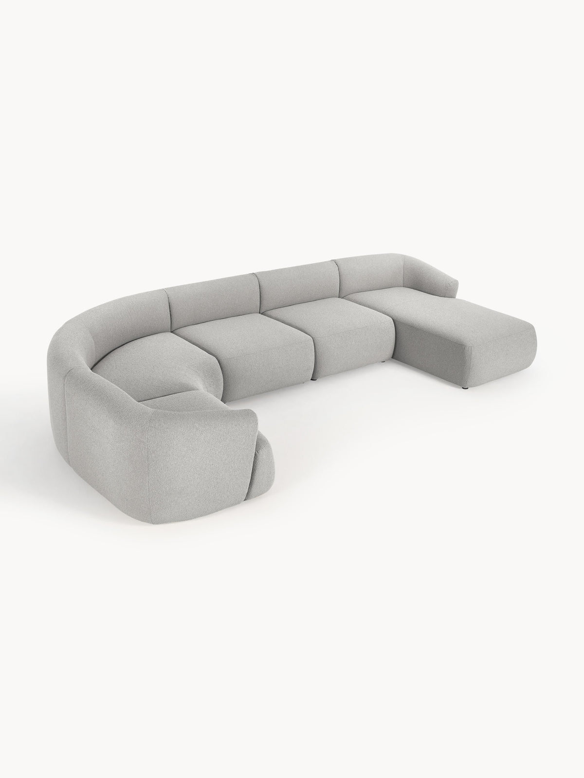Sofia Modular Bouclé XL Sofa — Oatmeal