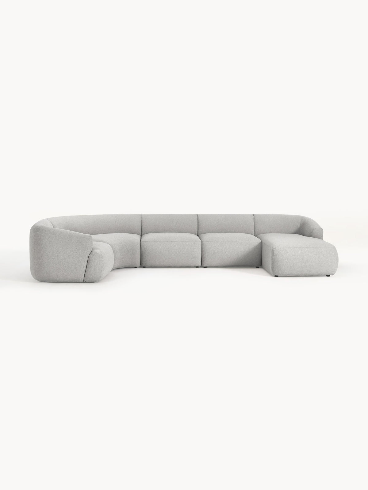 Sofia Modular Bouclé XL Sofa — Oatmeal