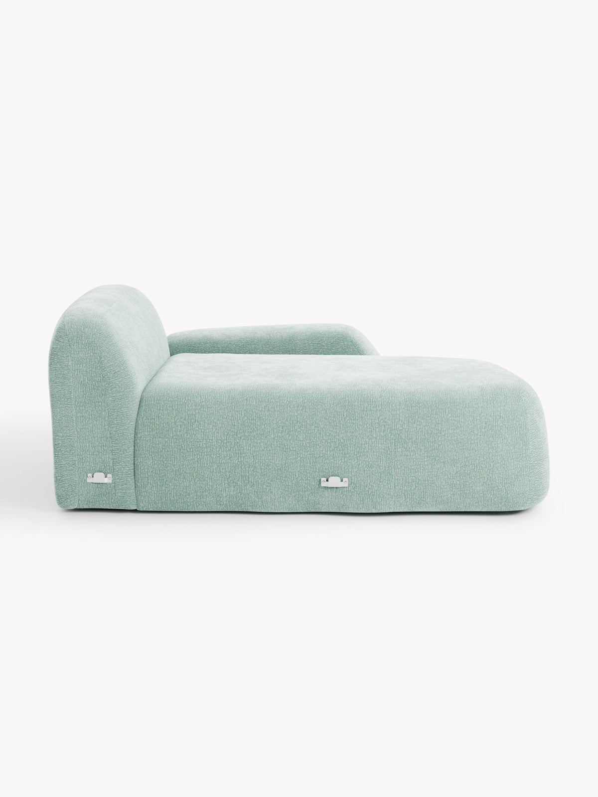 Wolke Chaise-Corner Module — Light Grey