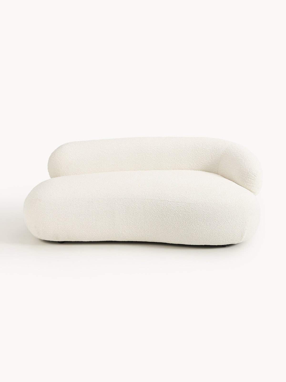 Alba Bouclé Sofa (2-seater) — Off-White